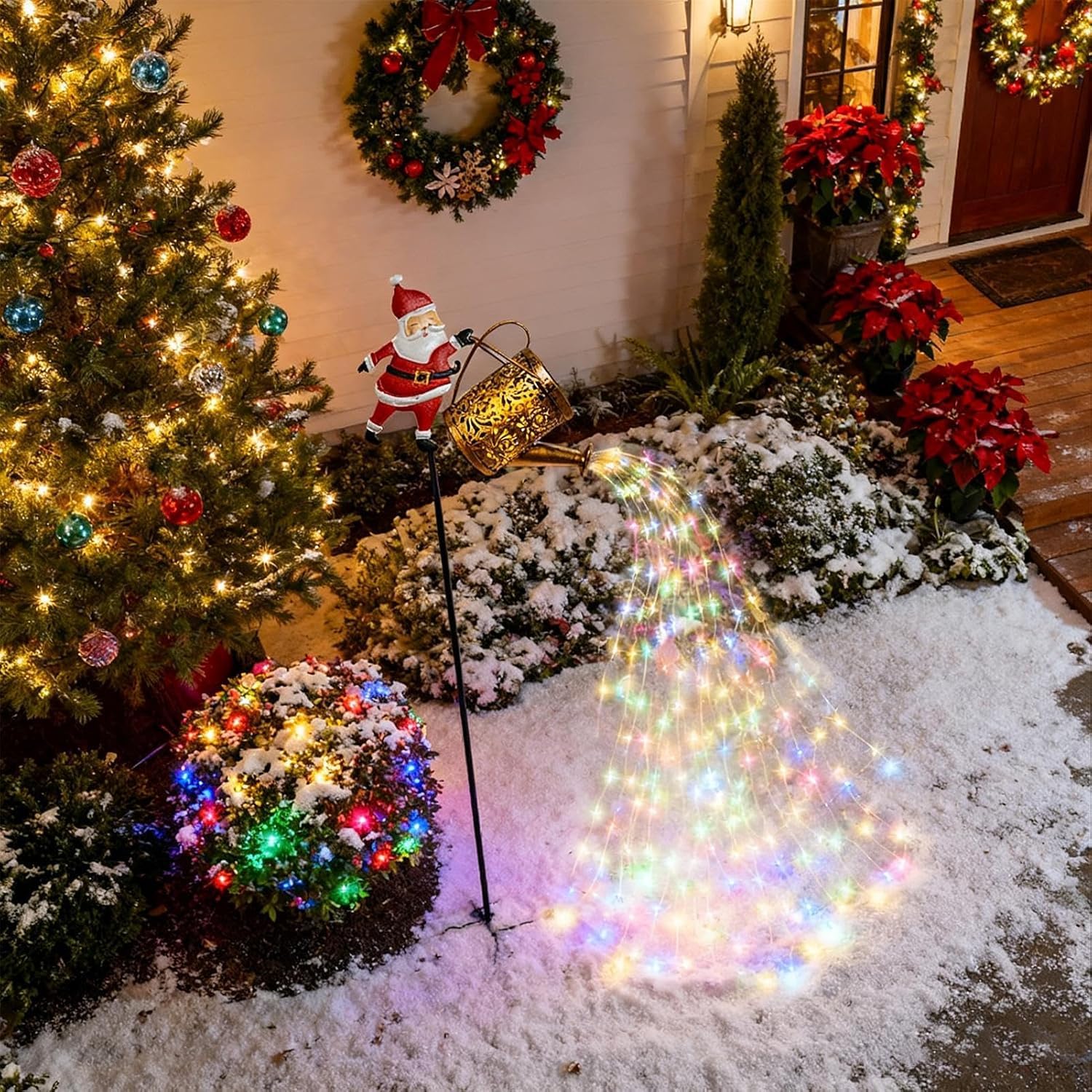 Amazon.co.jp: ガーデンライト 屋外 ソーラー クリスマス 飾り